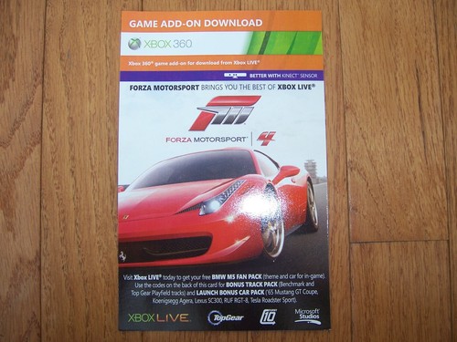 Forza motorsport codice dlc - forza,