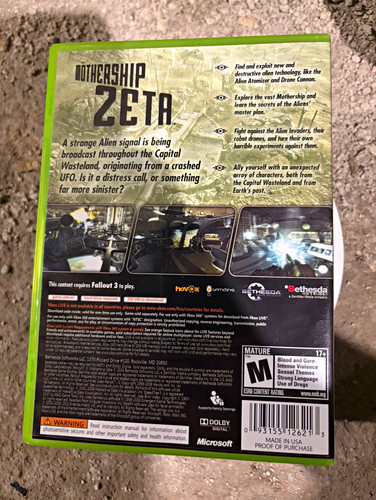 Fallout mothership zeta - mothership,