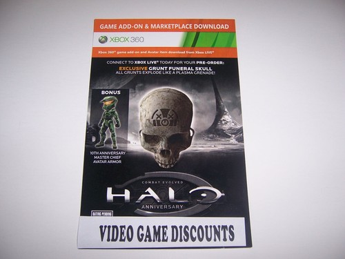 Xbox 360 halo anniversary - xbox,