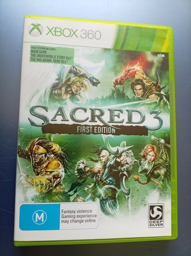 Xbox 360 sacred - sacred, prima