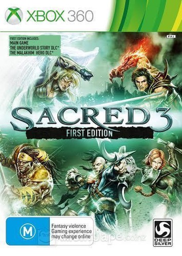 Xbox 360 sacred prima - xbox, 3