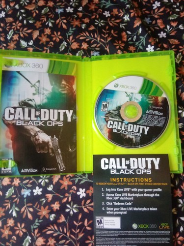 Call duty black ops - black,