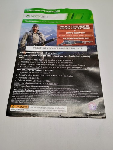 Far cry microsoft xbox 360 - 4, (microsoft