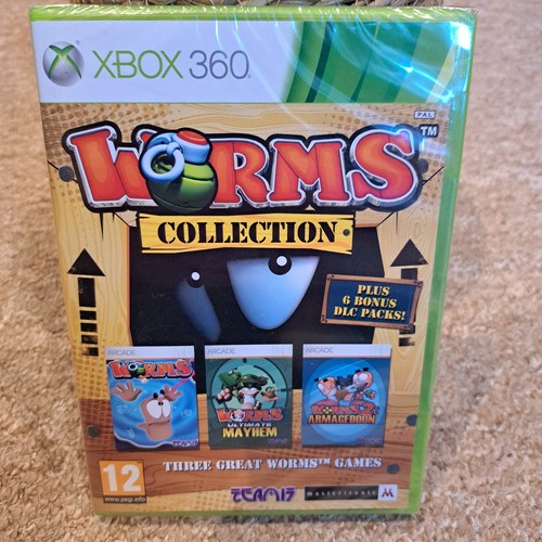Worms collection xbox 360 pal - worms,